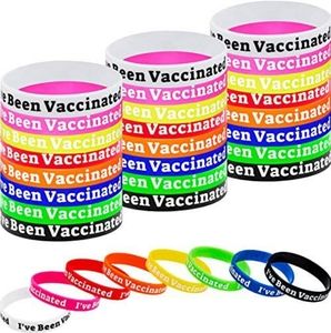 2 for $8 I Have Been Vaccinated Silicone Bracelet